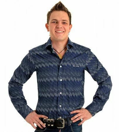 Мужская рубашка Paul Smith (Пол Смит) синяя с белым в горошек NeoCity ― Ваш любимый интернет-магазин Розовый Коkаин!