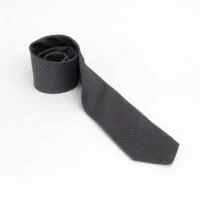 Мужской Классический галстук ( Gian Marco Venturi ) Черный с фиолетовым узором