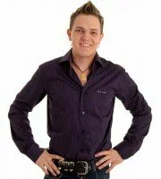 Мужская рубашка Paul Smith (Пол Смит) фиолетовая с черным в полоску StripeFirst