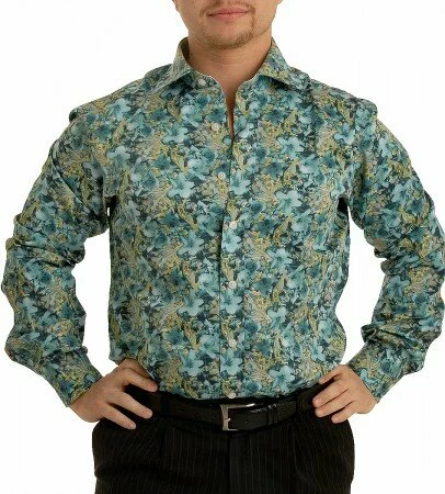 Мужская рубашка Paul Smith (Пол Смит) сиреневенькая Wild Orchid